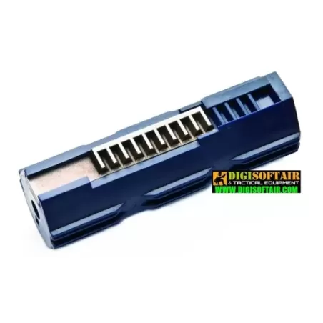 Lonex polycarbonate blue piston, 10 Metal teeth