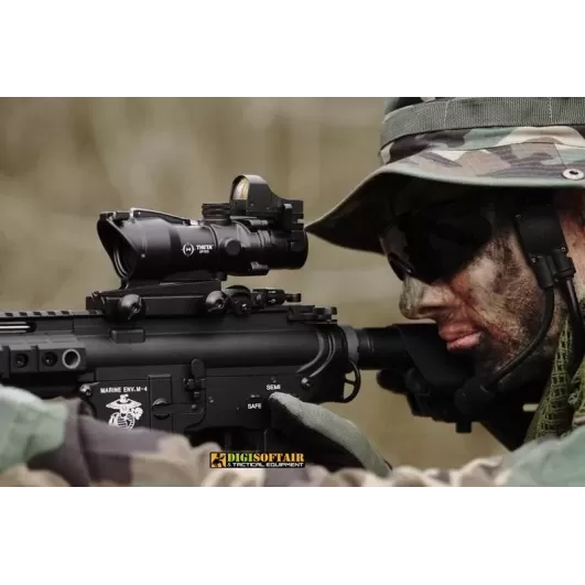 RedFiber 4×32C scope + Micro dot black Theta optics