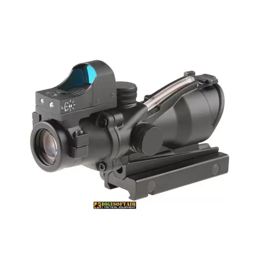 RedFiber 4×32C scope + Micro dot black Theta optics