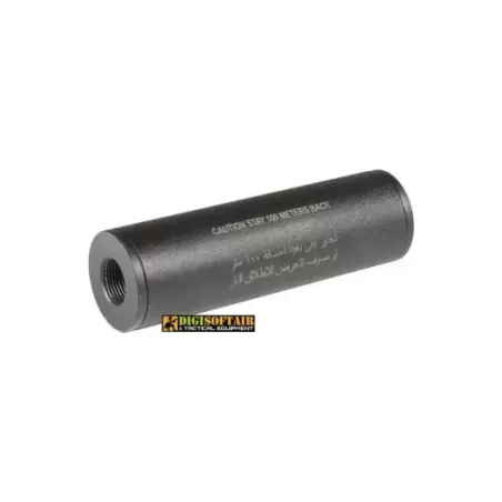30x100 "Stay 100 meters back" Covert Tactical PRO silencer replica 09-019861