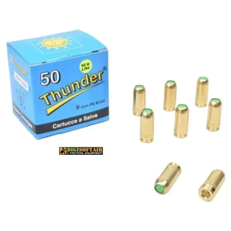 Blank ammunition 9mm Thunder