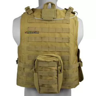 ROYAL Tactical vest Tan VT-1104T 2