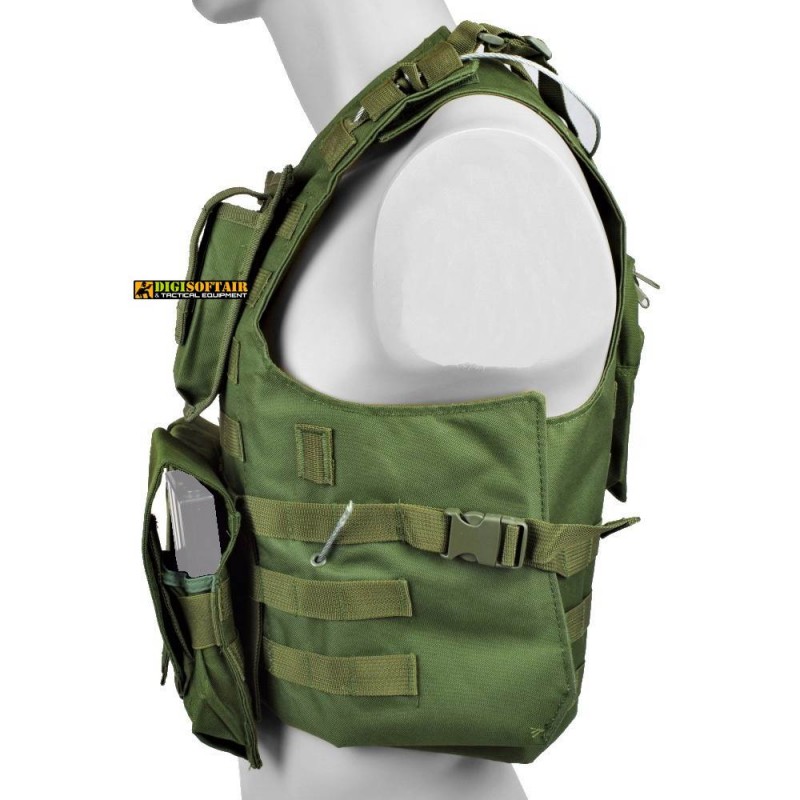 ROYAL Tactical vest Olive drab VT-1104V