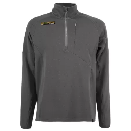Half Zip Light Fleece Wolf grey 4-14 Factory Half Zip Light Fleece Wolf grey 4-14 Factory