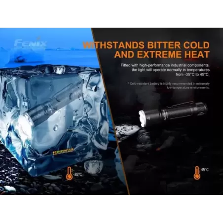 copy of FENIX TK16 flashlight LED 1000 lumens