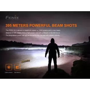 Fenix PD32 V2.0 LED Flashlight 1200 lumens 2