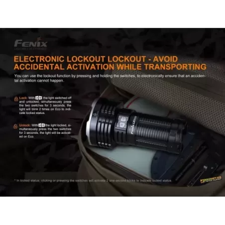 Torcia Fenix LR50R Flashlight 12000 Lumens