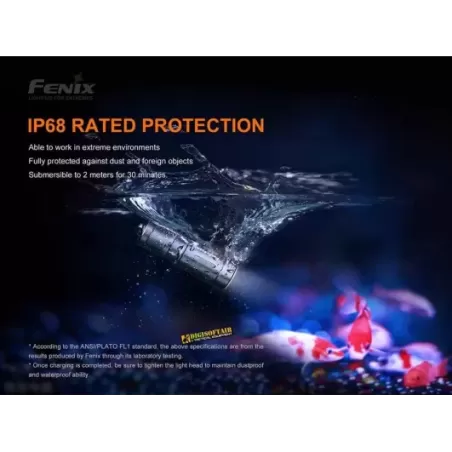 copy of Fenix E03R Keychain Flashlight 260 lumen