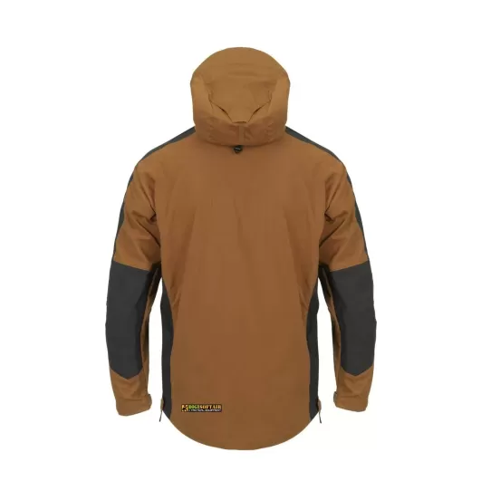 WOODSMAN Anorak Jacket Black, Taiga Green Helikon Tex
