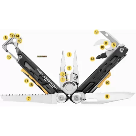 Leatherman SIGNAL Coyote Tan pinza multiuso