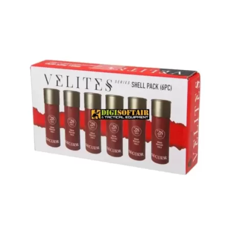 Secutor Shotgun Shell Velites, Confezione da 6pezzi