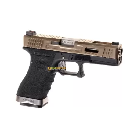 WE G18 Custom G FORCE series black / gold 22287 WE G18 Custom G FORCE series black / gold 22287