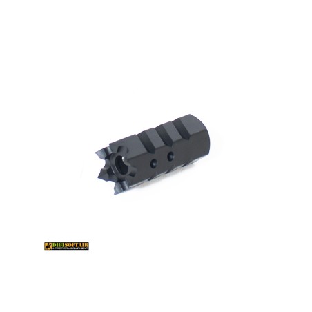 Spegnifiamma Evolution Shark 14mm CCW Acciaio Spegnifiamma Evolution Shark 14mm CCW Acciaio