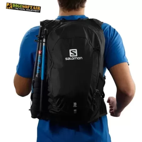 black backpack TRAILBLAZER 20 Salomon