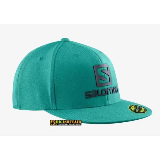 Salomon Logo Cap FlexFit Pacific LC1535600