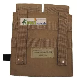 MFH Mag Pouch double Molle coyote tan 2
