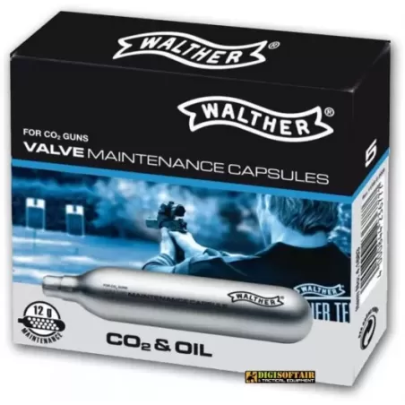 Walther Shell Lubrificante con CO2 e Olio 5pz