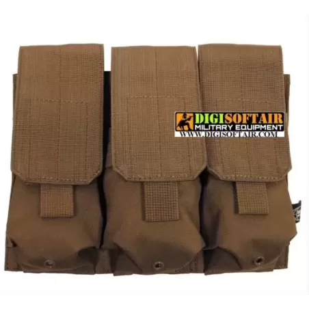 MFH Mag pouch triple Molle coyote tan