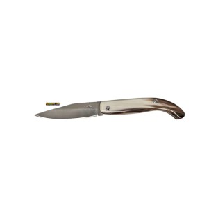 Coltello artigianale Nista Gobbo di Guardiagrele 20cm corno e acciaio