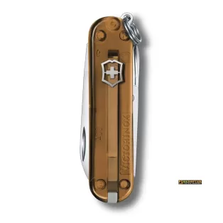 Victorinox Classic SD Trasparente Chocolate Fudge 2