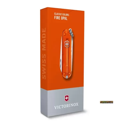 Victorinox Transparent Classic SD Fire Opal