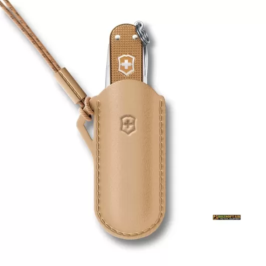 Victorinox Fodero in Pelle Wet Sand