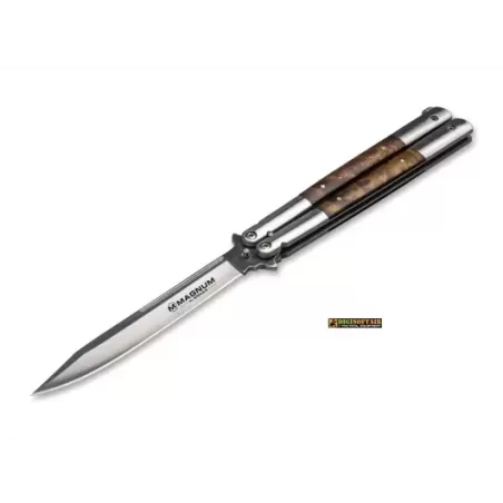 Boker Magnum Balisong Wood Large 06EX405