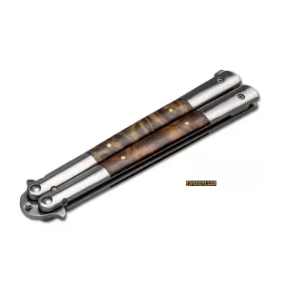 Boker Magnum Balisong Wood Large 06EX405 2