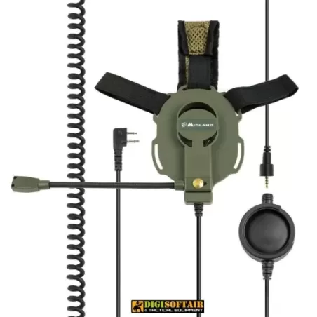 MIdland Bowman con PTT ATTACCO kenwood C1046.03 MIdland Bowman con PTT ATTACCO kenwood C1046.03