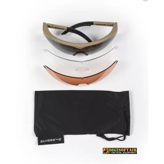 OD SAFETY GOGGLES SWISS EYE RAPTOR