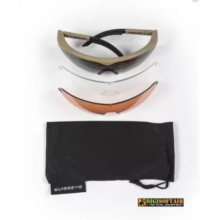 OD SAFETY GOGGLES SWISS EYE RAPTOR