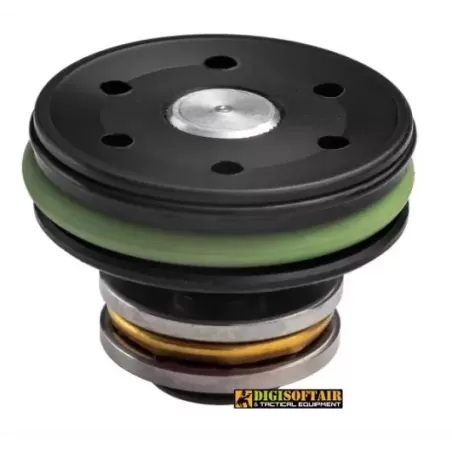 FPS CNC POM double o-ring ball bearing AEG Piston Head (TPPD)