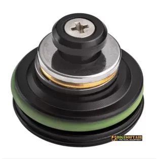 FPS CNC POM double o-ring ball bearing AEG Piston Head (TPPD) 2
