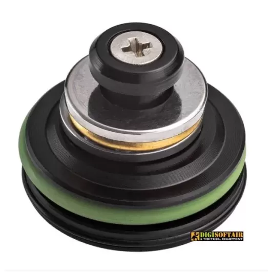FPS CNC POM double o-ring ball bearing AEG Piston Head (TPPD)