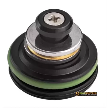 FPS CNC POM double o-ring ball bearing AEG Piston Head (TPPD)