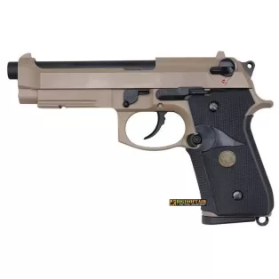 Beretta M9A1 TAN FULL METAL WE gbb