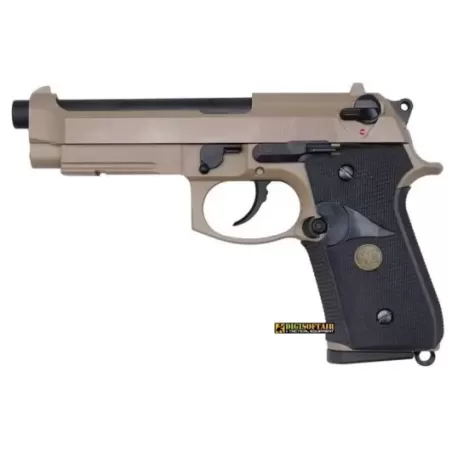 Beretta M9A1 TAN FULL METAL WE gbb Beretta M9A1 TAN FULL METAL WE gbb
