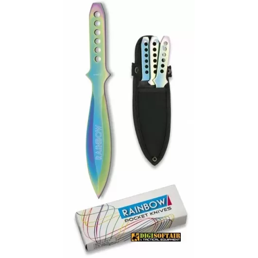 set of 3 Albainox 32036 throwing knives