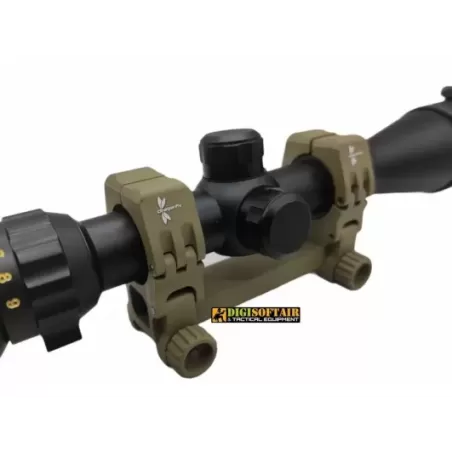 Dragonfly ottica 3-9x40 con attacco easy fit dark earth incluso
