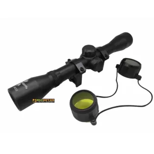 DRAGONFLY OTTICA 4X32 con reticolo a croce in scala