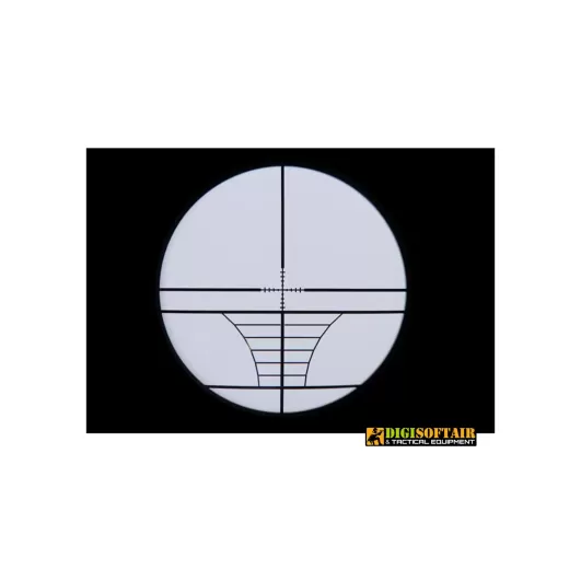 DRAGONFLY Rifle scope 4X32 with scaled cross reticle