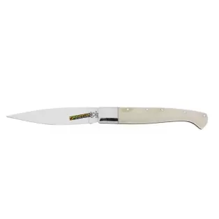 Pattada Mascu in white horn with 10cm blade 60325