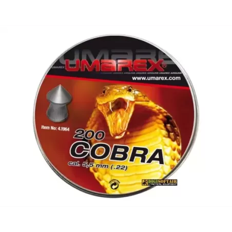 Umarex Piombini Cobra cal 5.5mm 200pz Umarex Piombini Cobra cal 5.5mm 200pz