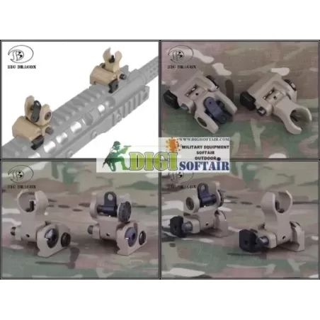 Troy Style BattleSight Set TAN BIG DRAGON