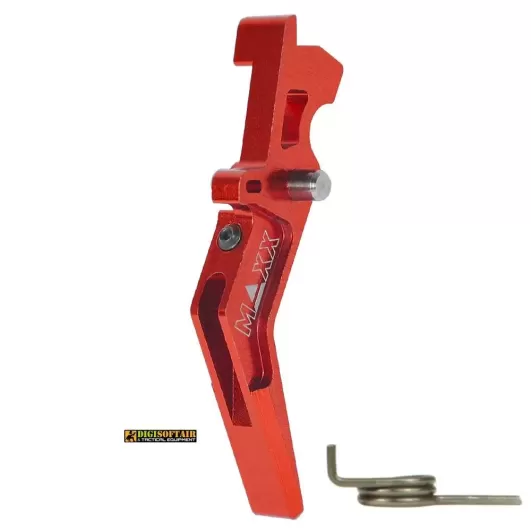 Maxx Model CNC Aluminum Advanced Trigger Style A Red