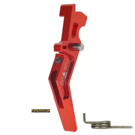 Maxx Model CNC Aluminum Advanced Trigger Style A Red