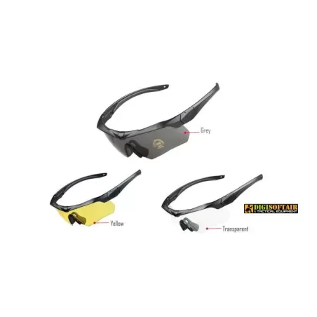 Openland occhiale balistico kit 3 lenti v.2