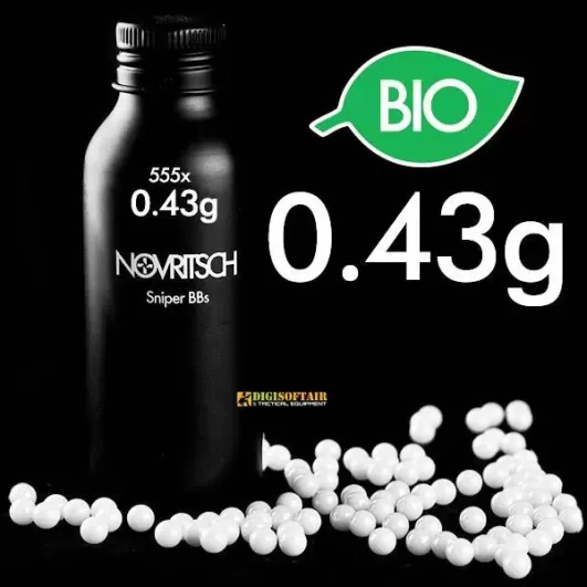 Novritsch 0,43g x 555pcs Sniper BIO BBs