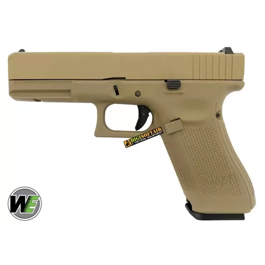 Vendita online Pistola A Gas WE G17 Gen 5 Desert blowback