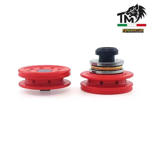 Top Max RED POWER piston head with radial holes TPRPWMM-D